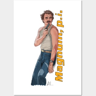 Magnum PI: Selleck Is Coming Posters and Art